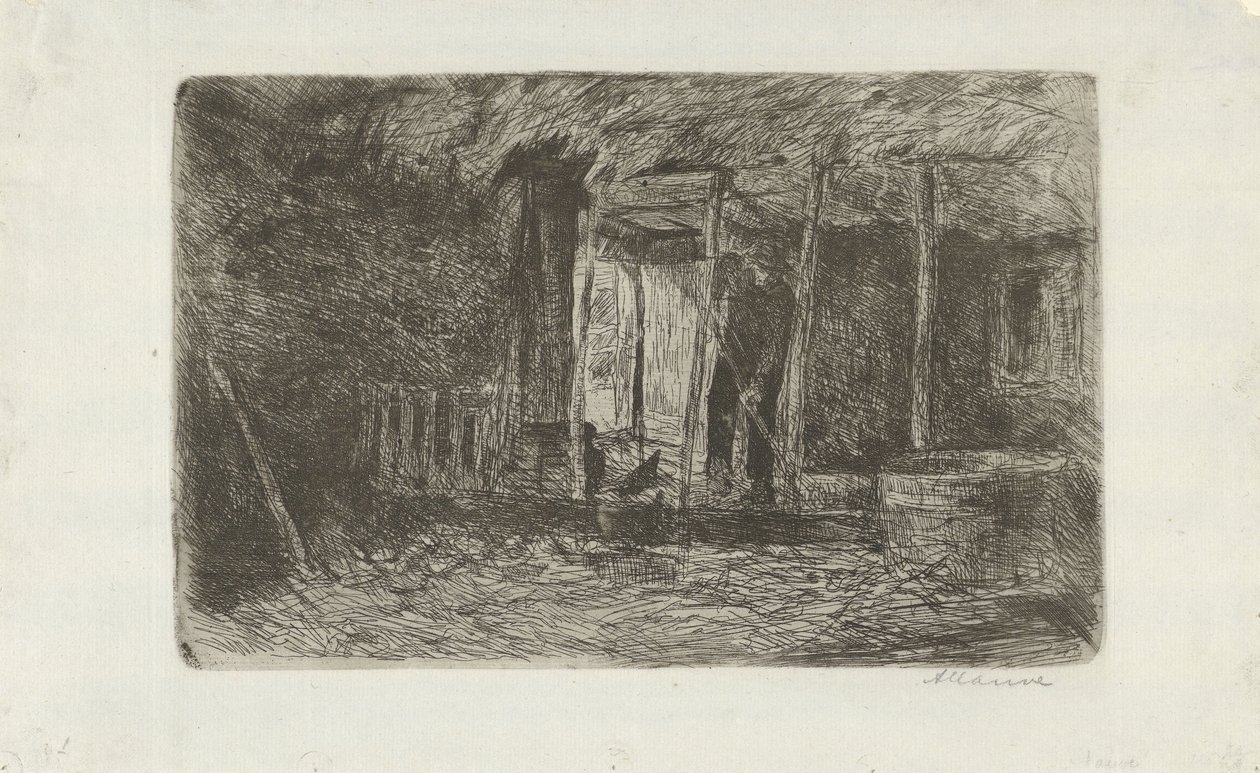 Hay Barn by Anton Mauve