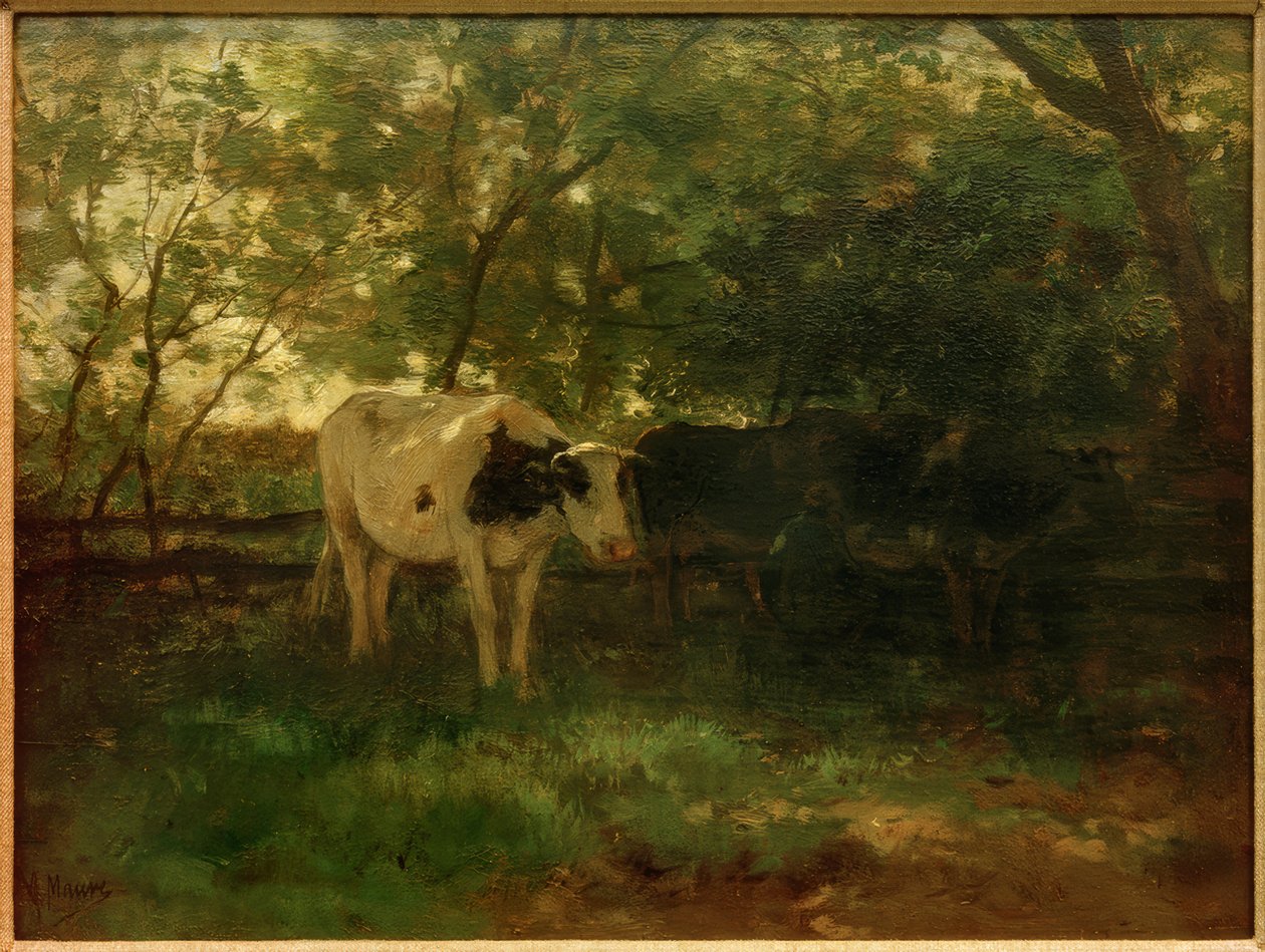 Milking Time by Anton Mauve