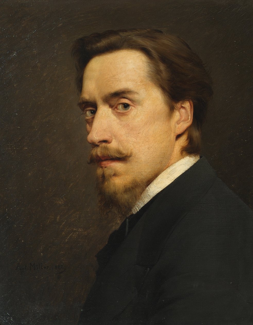 Self-Portrait by Anton Muller