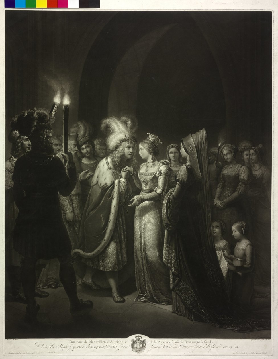 Maximilian I by Anton Petter