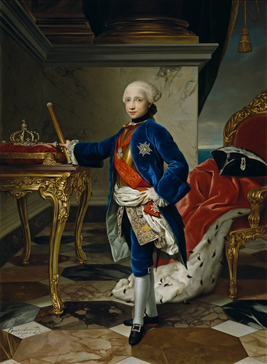 Ferdinand IV of Naples by Anton Raphael Mengs