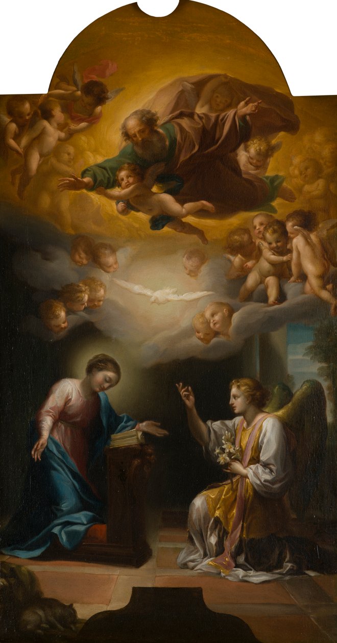 The Annunciation by Anton Raphael Mengs