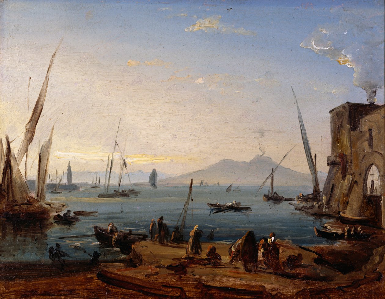 Cape Posillipo by Anton Sminck Pitloo