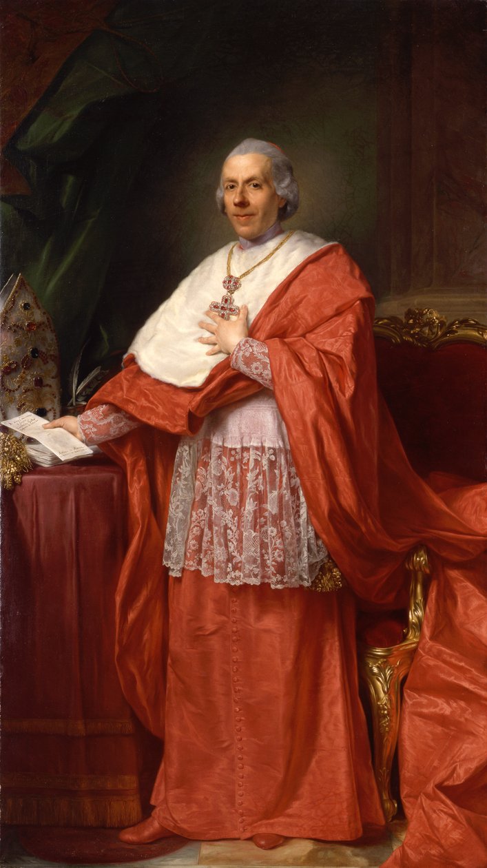 Cardinal Muzzio Gallo by Anton von Maron