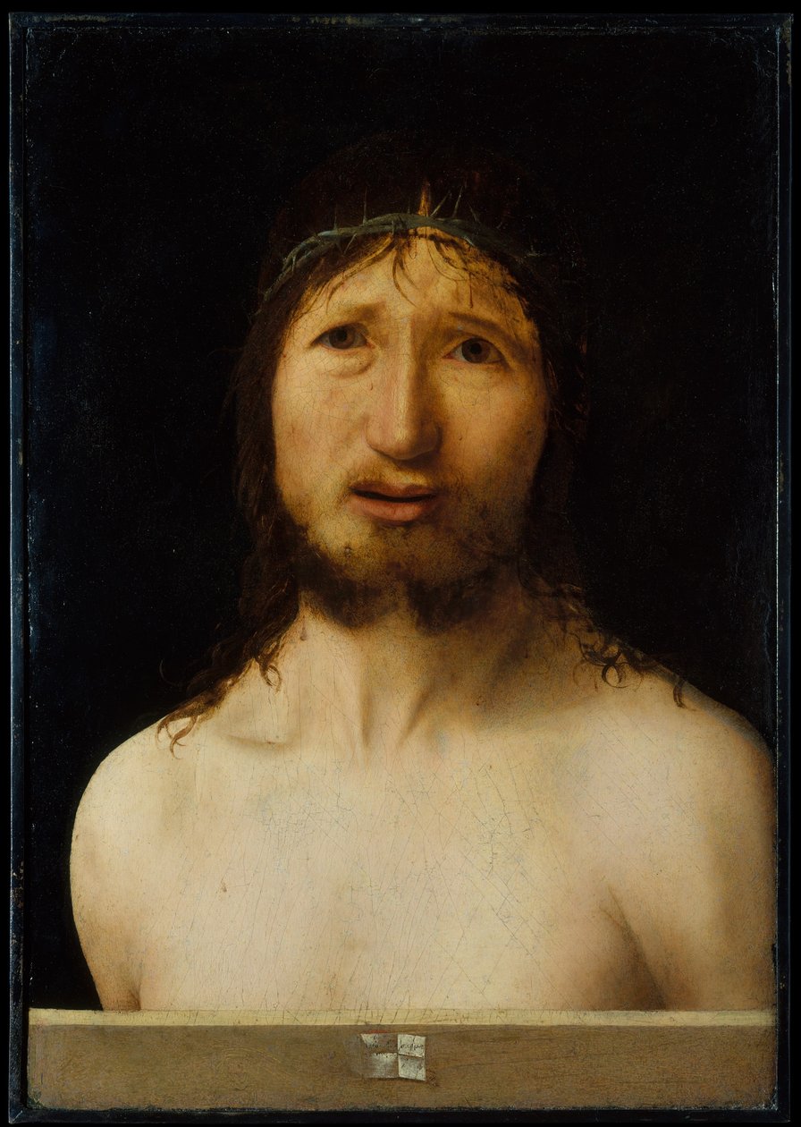 Christ Crowned with Thorns by Antonello da Messina