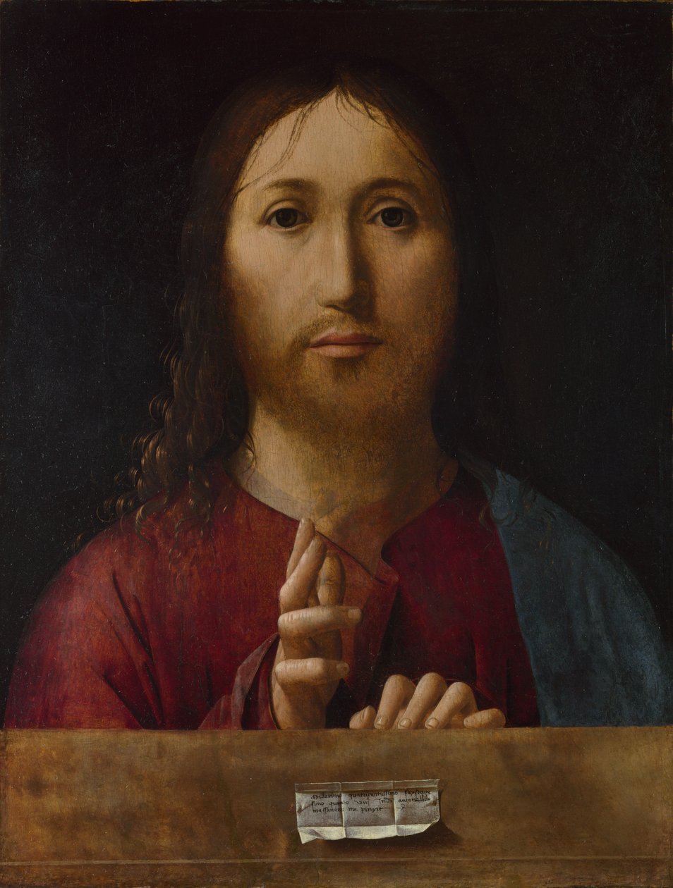 Christ the Savior of the World by Antonello da Messina