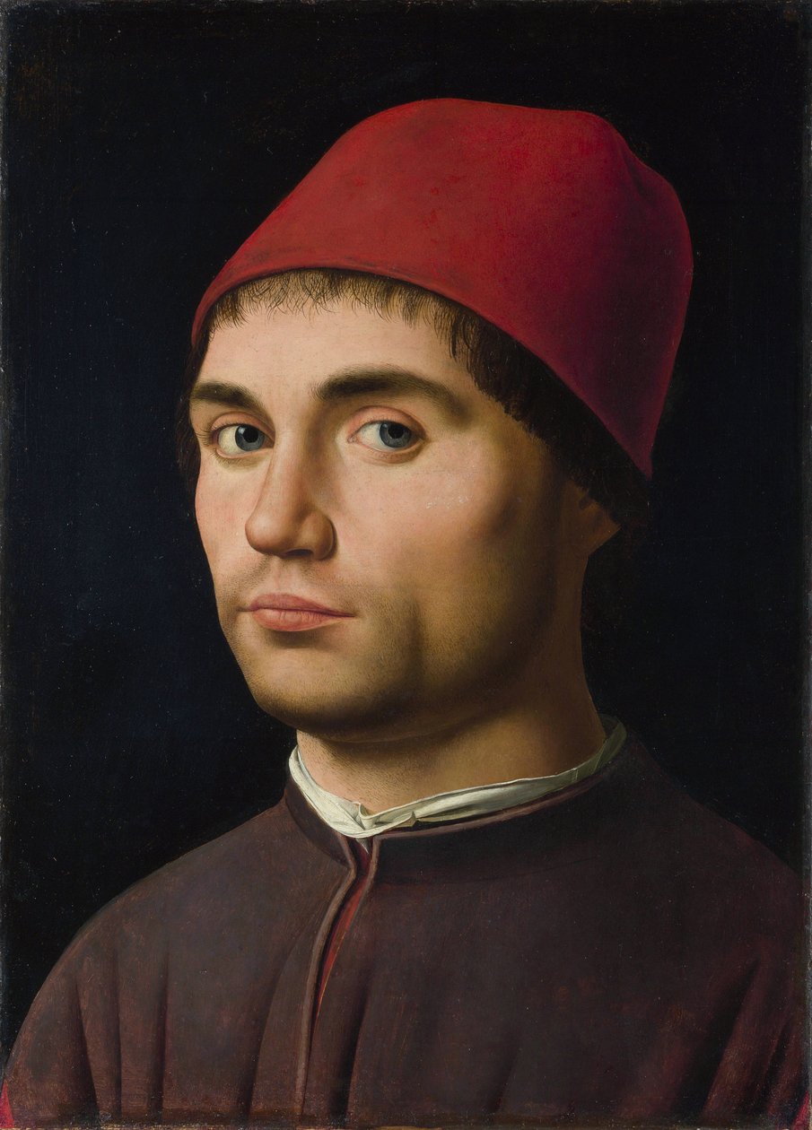 Portrait of a Man by Antonello da Messina