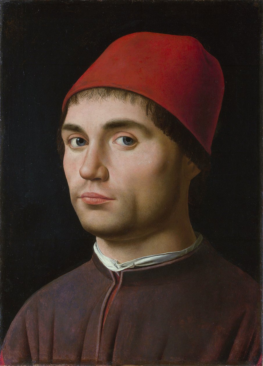 Portrait of a Man by Antonello da Messina