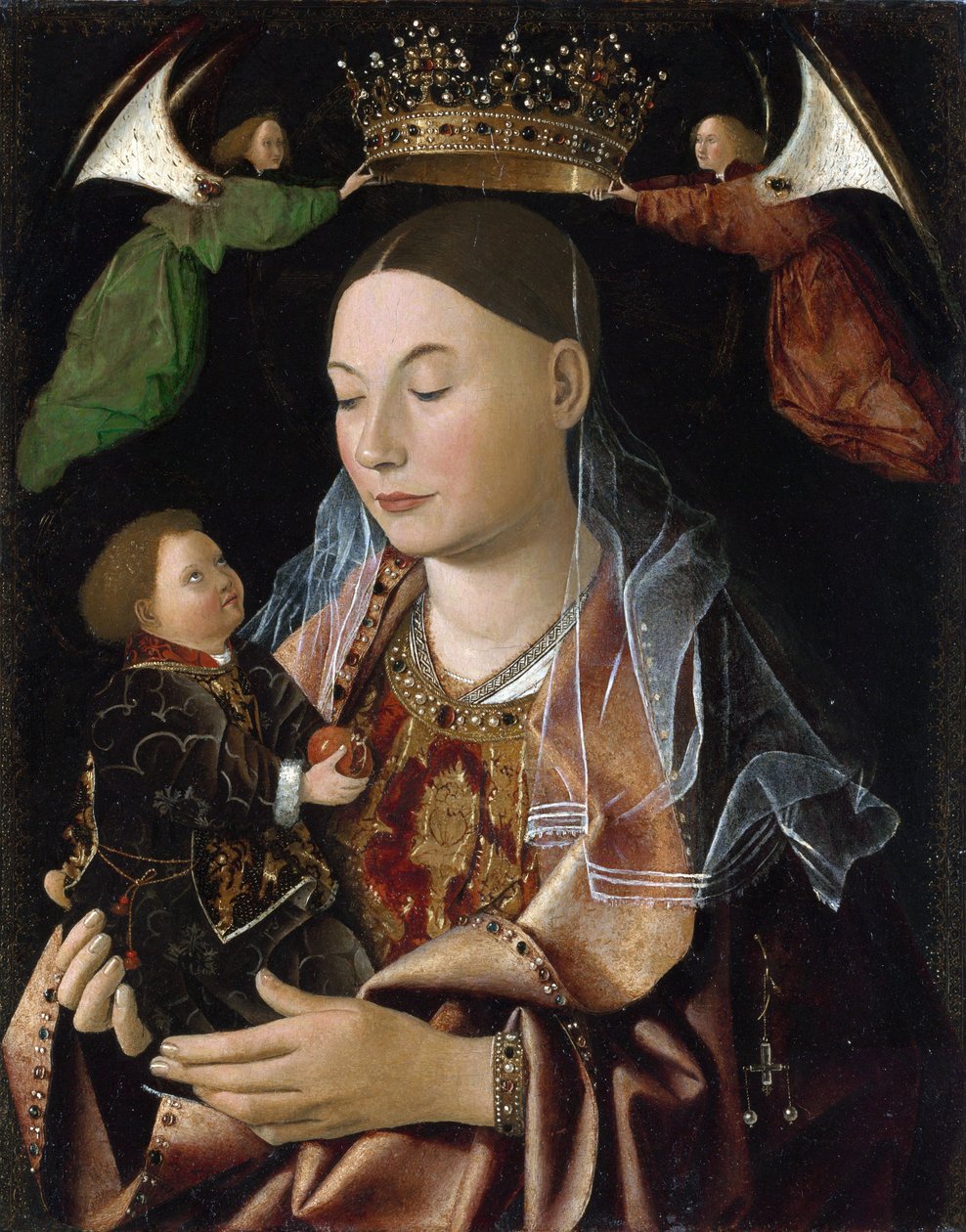 The Virgin and Child by Antonello da Messina