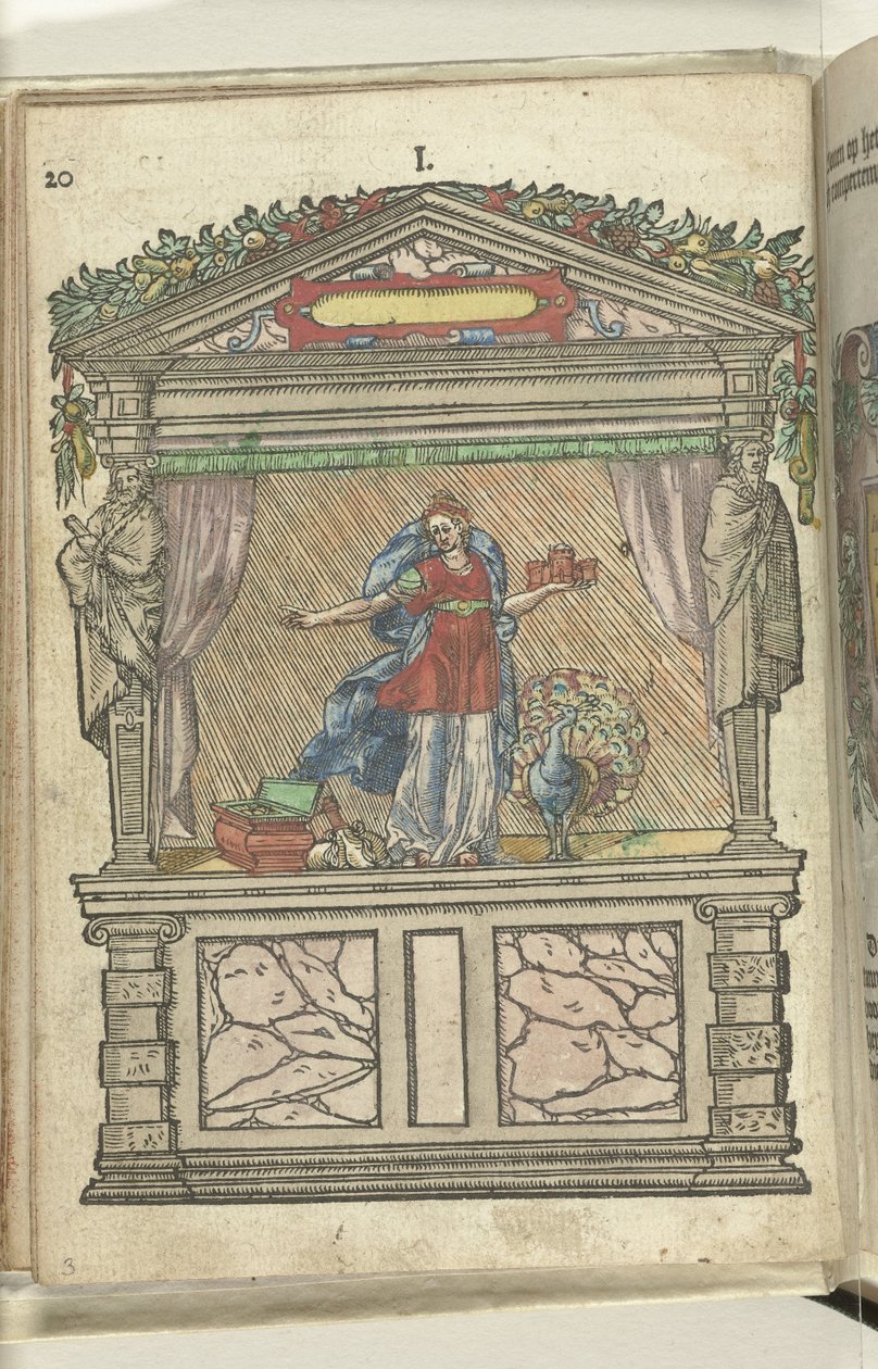 Scene with Juno, 1578 by Antoni van Leest