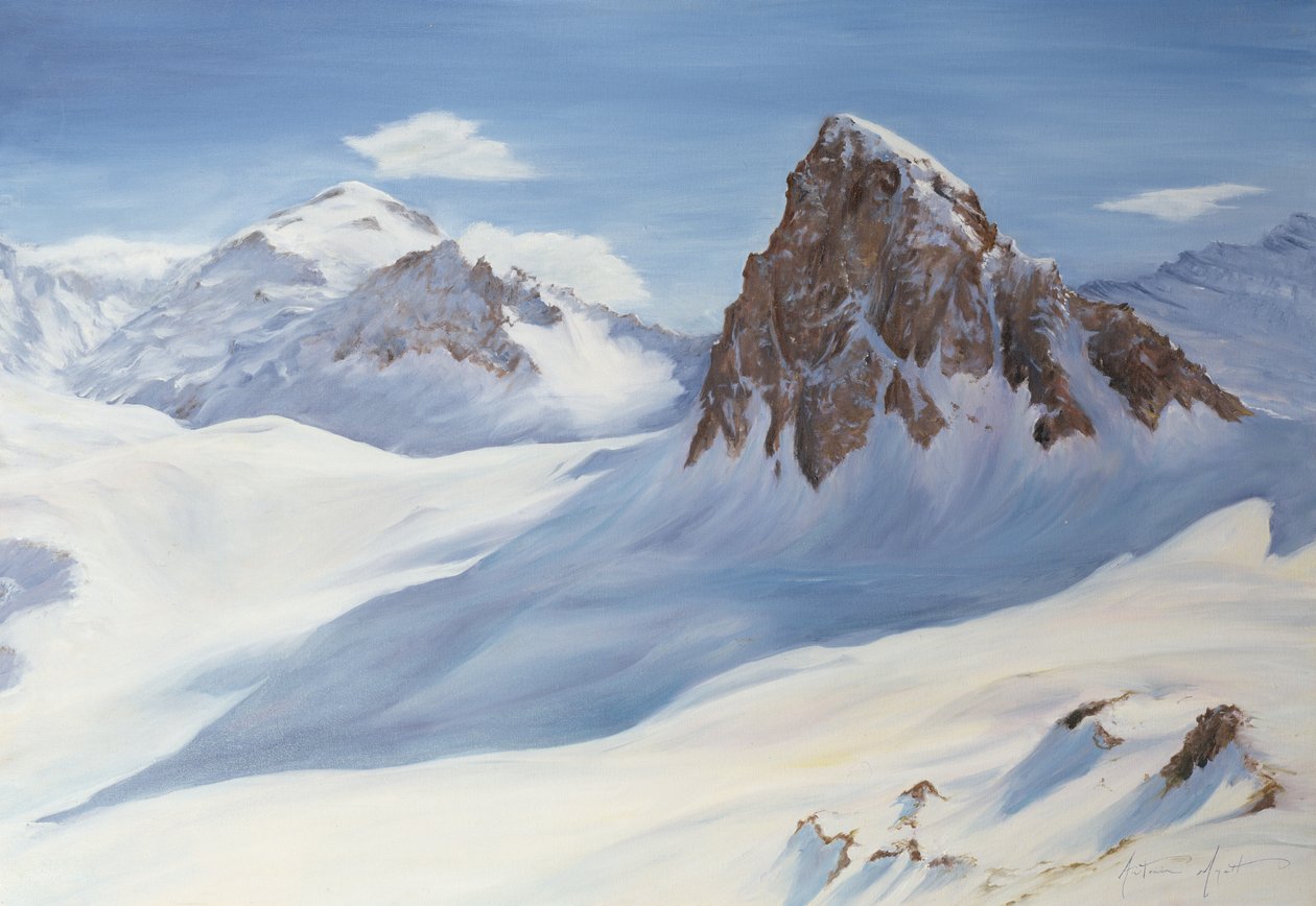 Alpine Shadows by Antonia Myatt