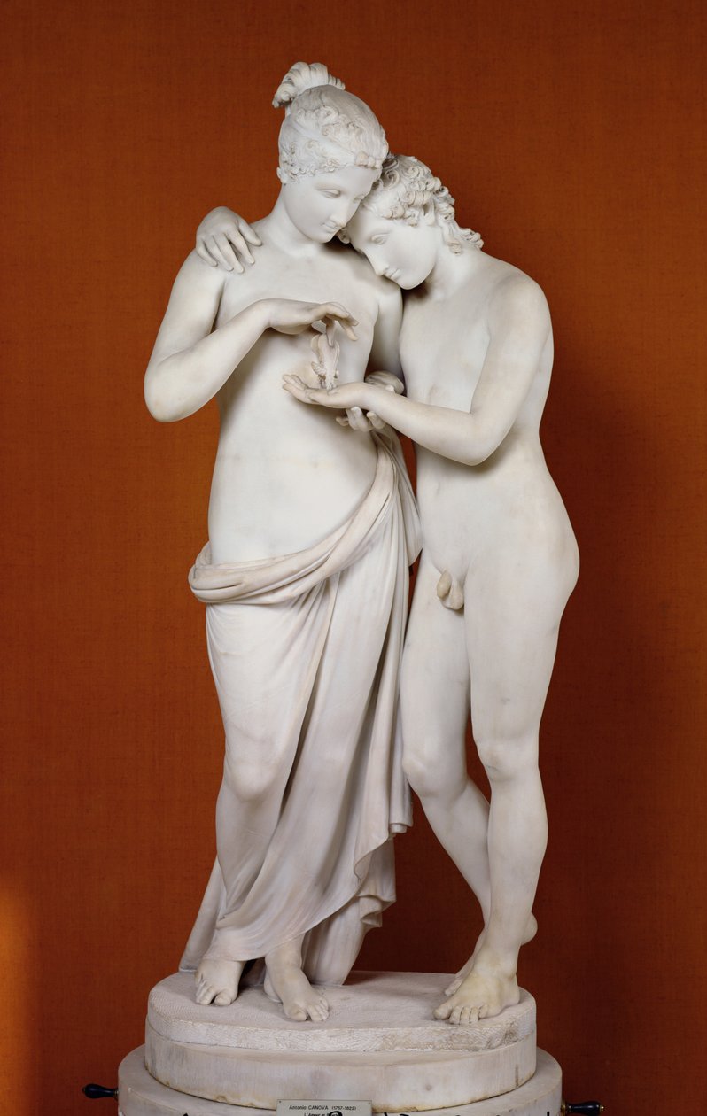 Cupid and Psyche by Antonio Canova