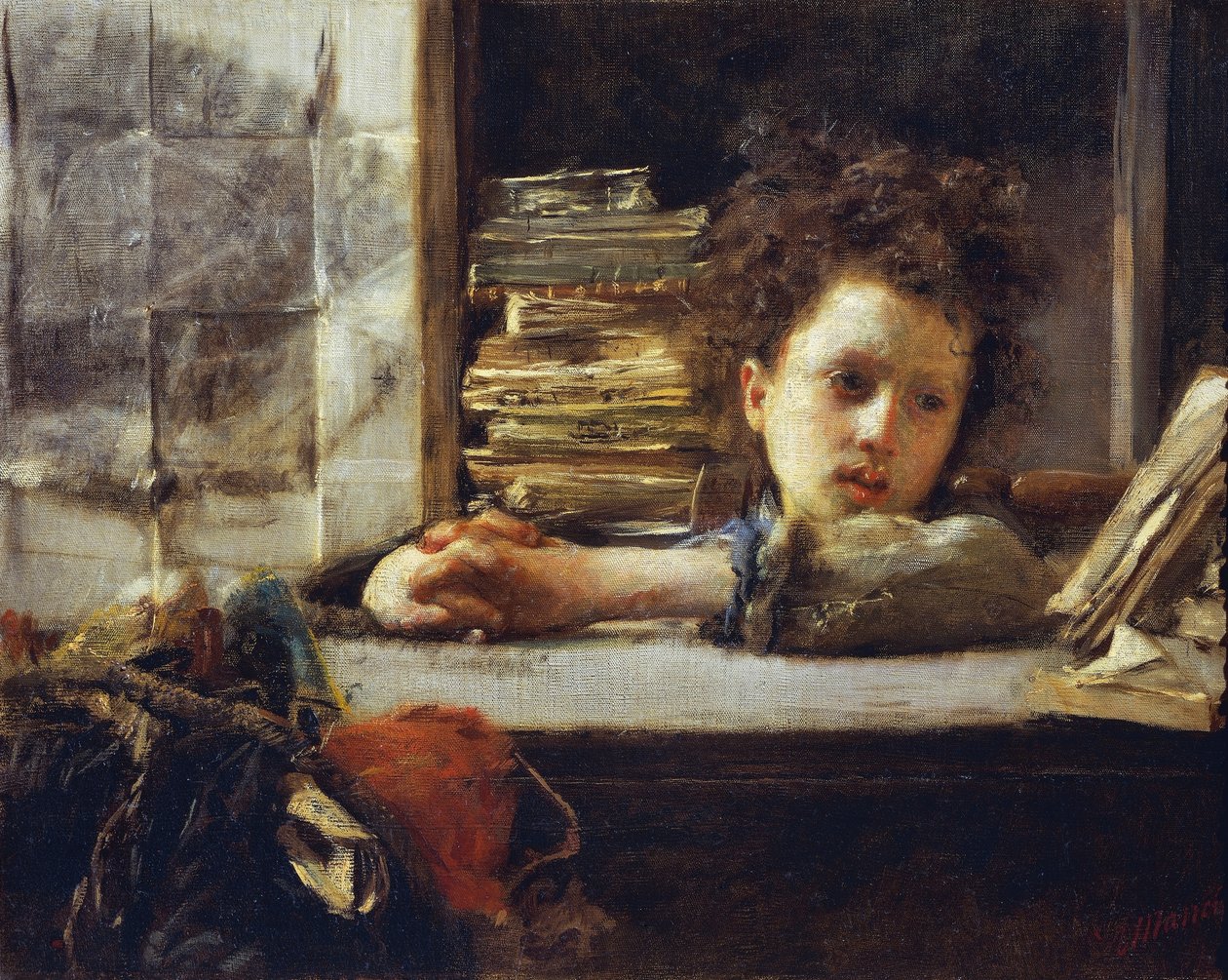 The Studio by Antonio Mancini