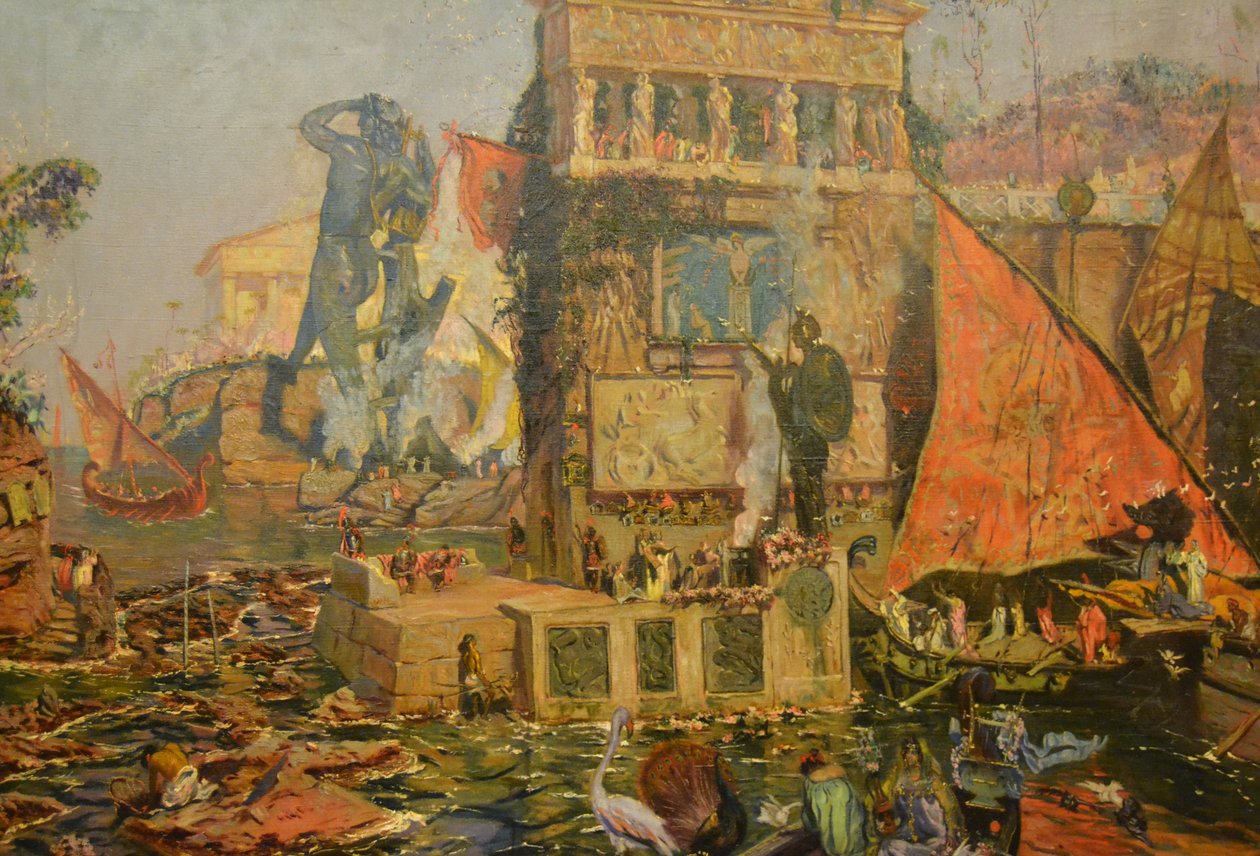 The Colossus of Rhodes by Antonio Munoz Degrain