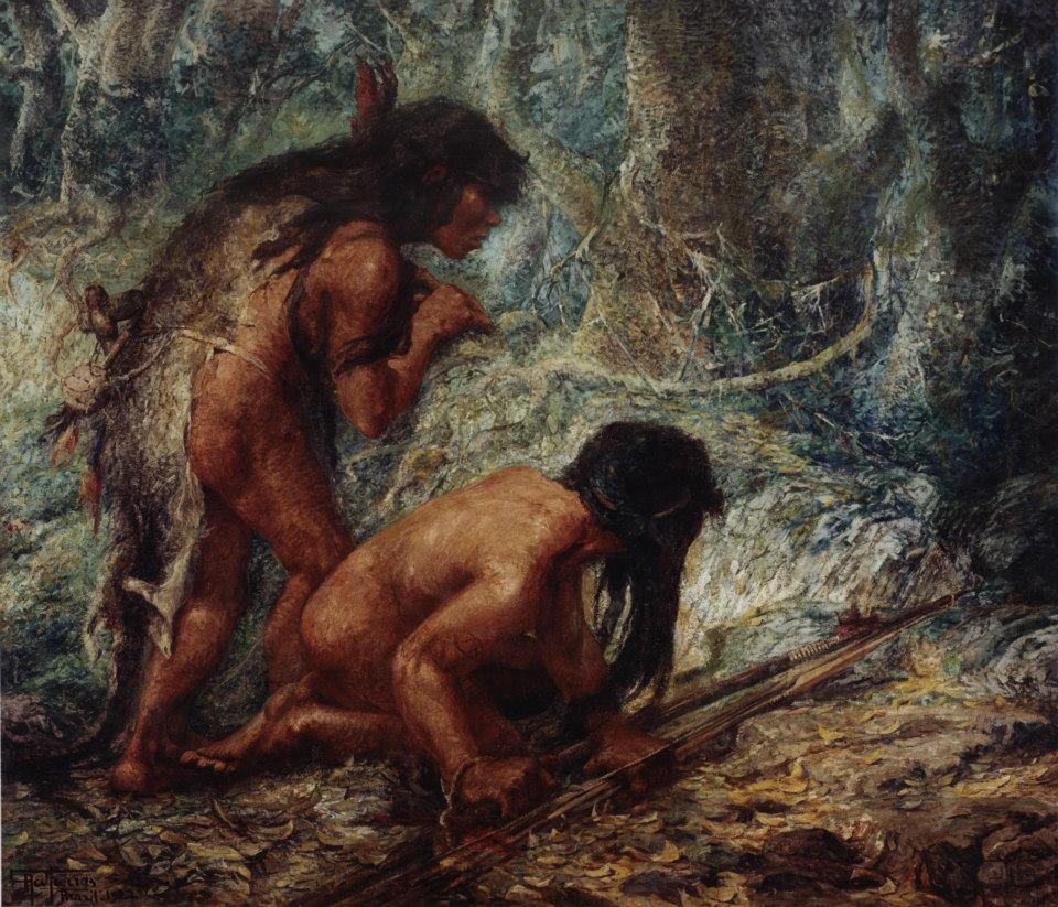 Primitive Men by Antonio Parreiras