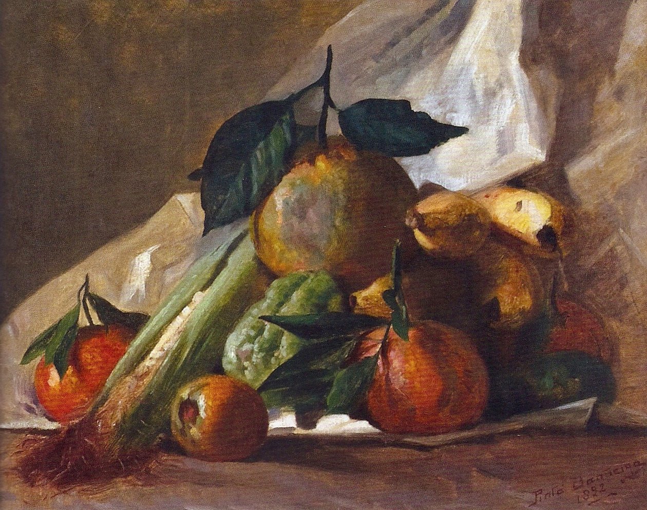 Still Life by Antonio Rafael Pinto Bandeira