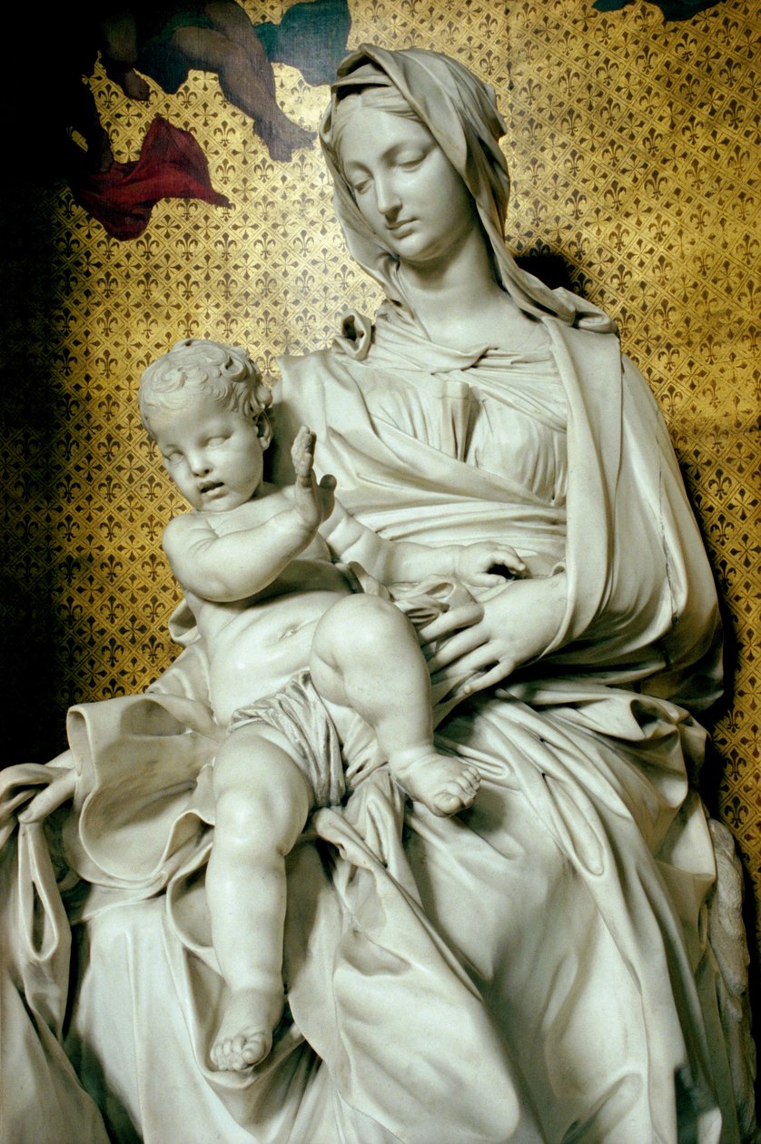 Virgin and Child by Antonio Raggi