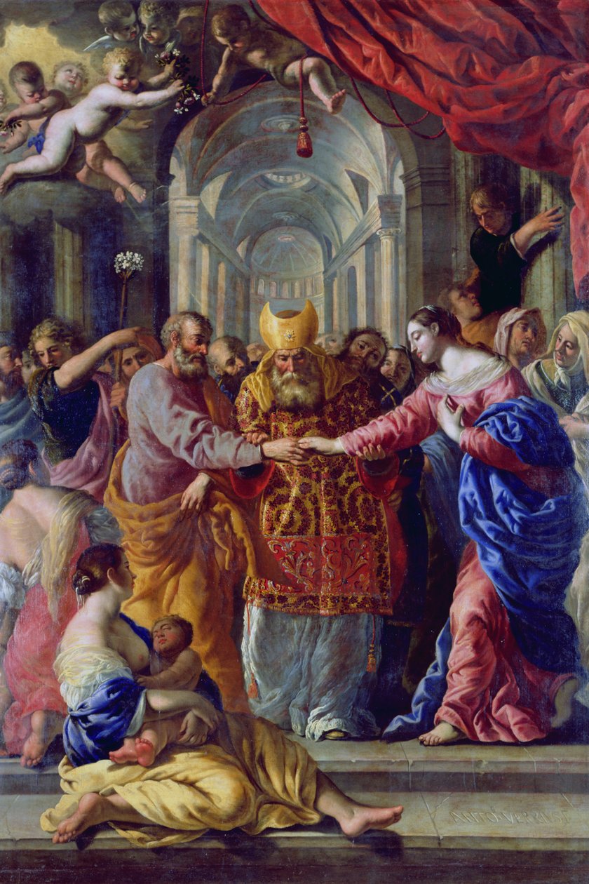 Marriage of the Virgin by Antonio Verrio