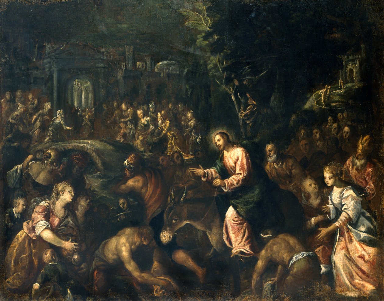 Entry of Jesus into Jerusalem by Antonio Vicentino
