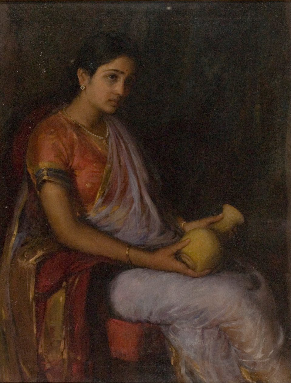 Girl with a Vase by Antonio Xavier Trindade