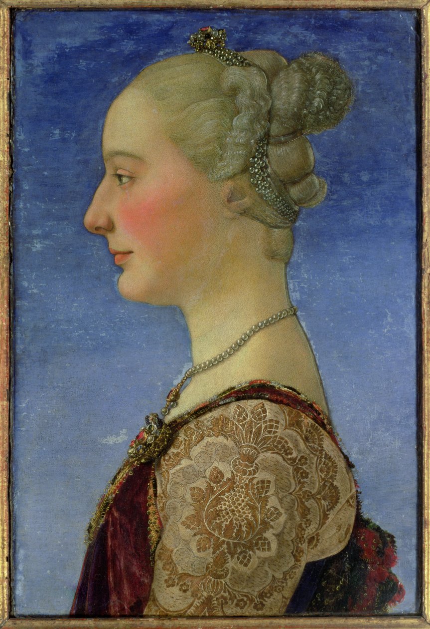 Portrait of a Lady by Antonio Pollaiuolo