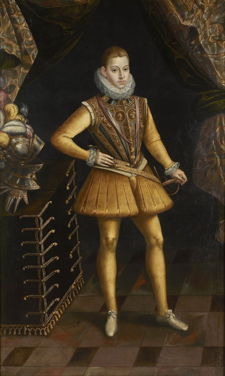 Portrait of Philip III of Spain by Antonio de Succa