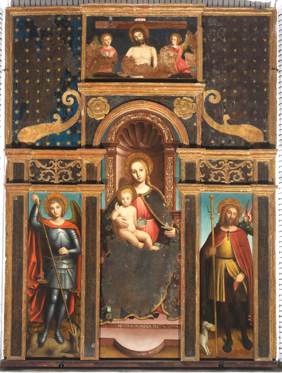 Polyptych of Our Lady of Consolation by Antonio Brea