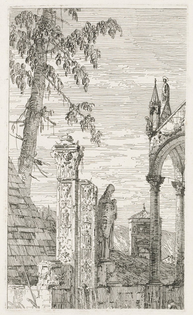 Views: Fragments of Sculpture by Giovanni Antonio Canal