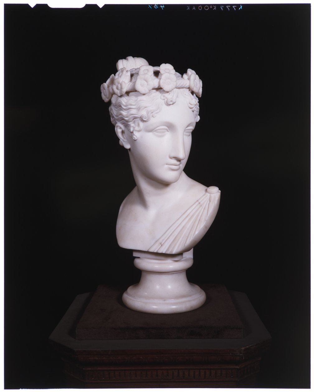 Head of a Dancer, 1820 by Antonio Canova