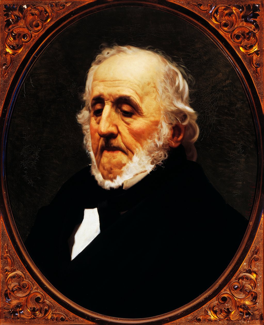 Portrait of Gino Capponi by Antonio Ciseri