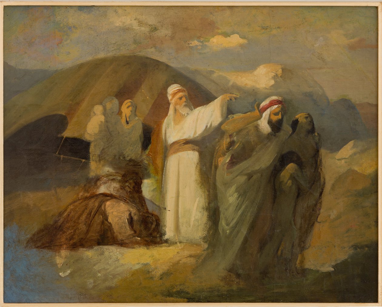 Biblical Scene by Antonio Simonazzi