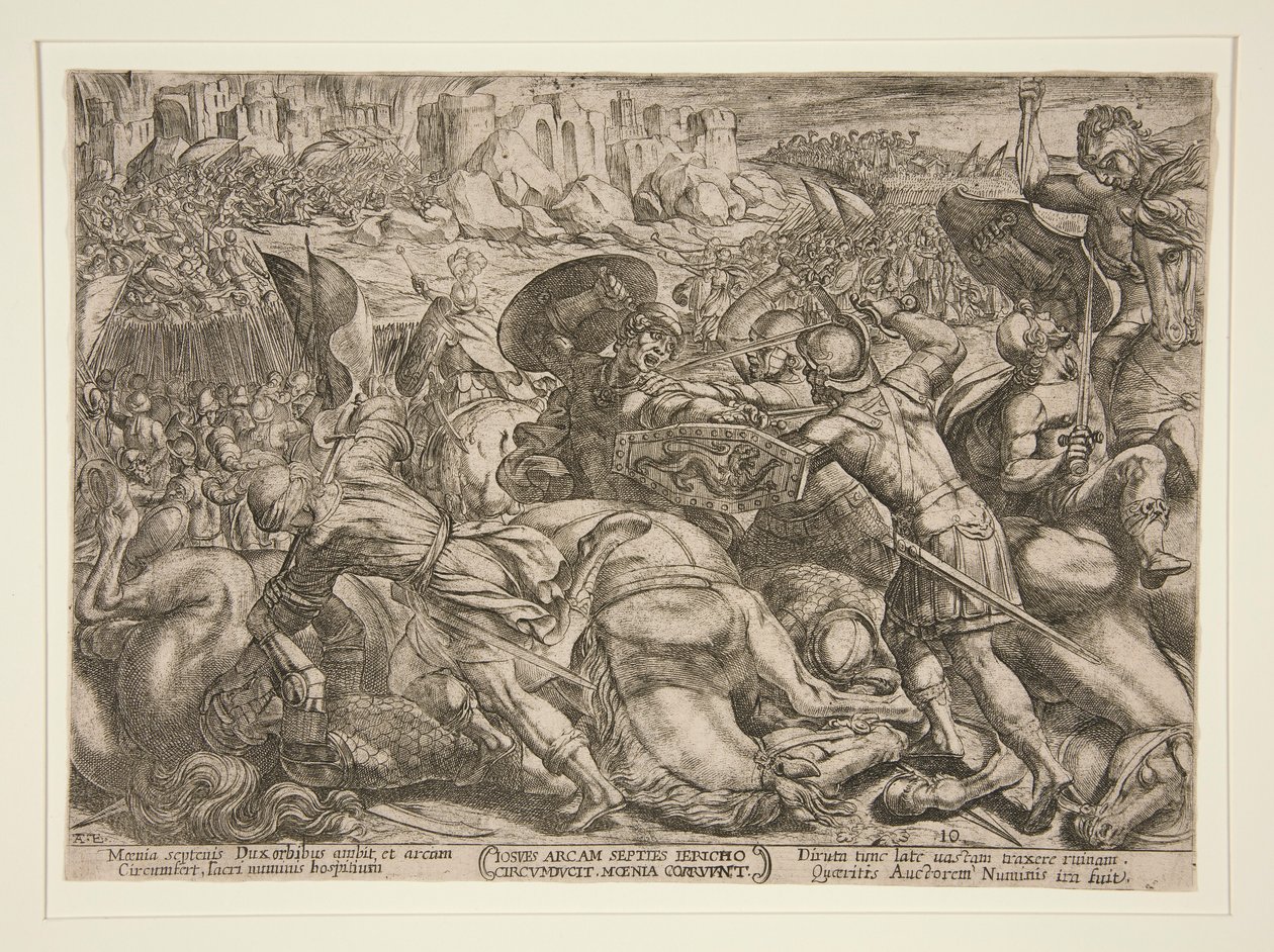 Battle of Jericho by Antonio Tempesta