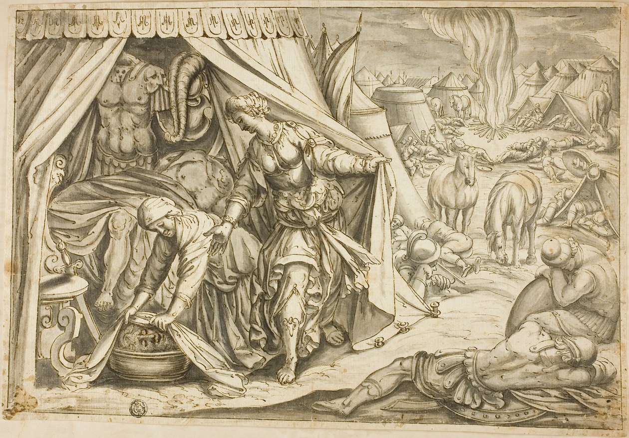 Judith and Holofernes by Antonio Tempesta