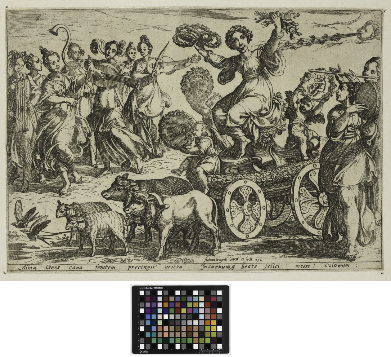The Four Seasons: Spring by Antonio Tempesta