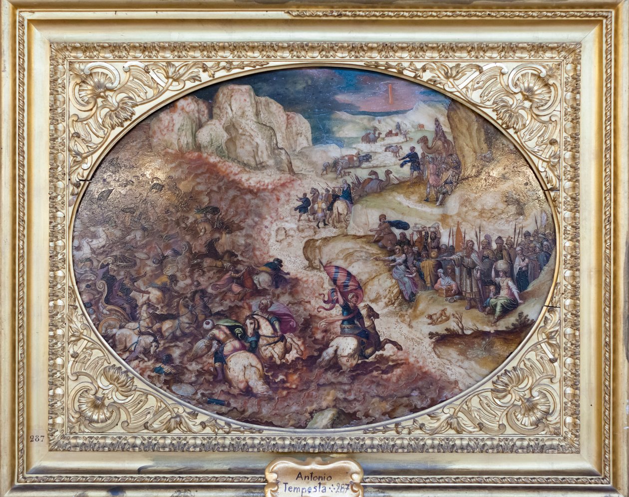 The Crossing of the Red Sea by Antonio Tempesta