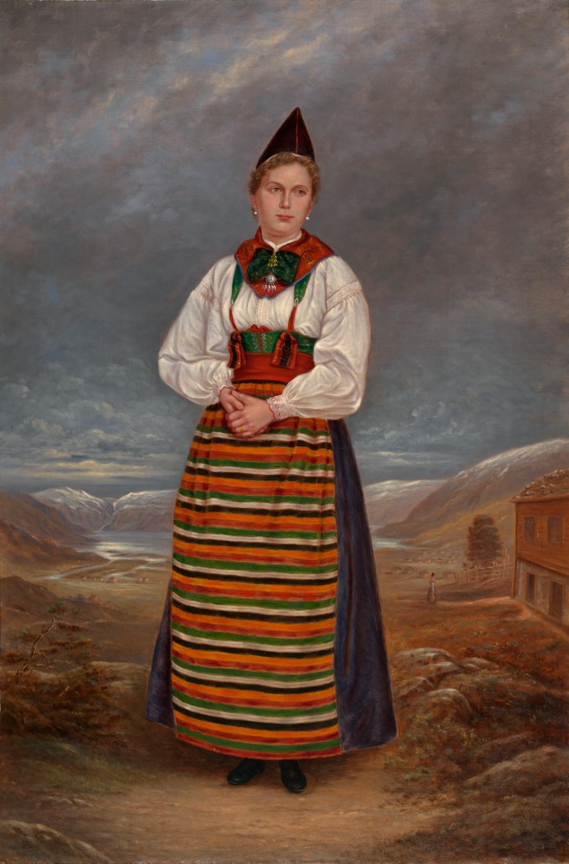 Swedish Lady by Antonio Zeno Shindler