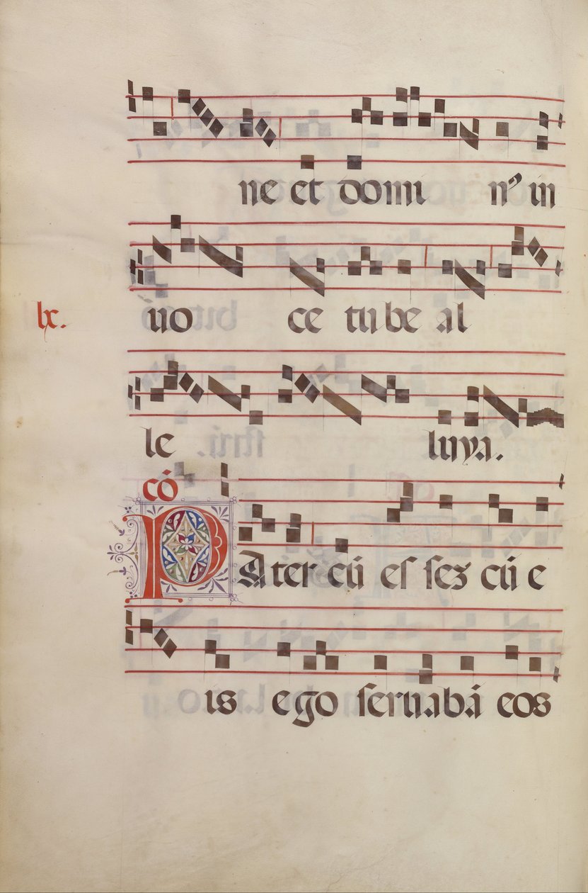 Decorated Initial P by Antonio da Monza