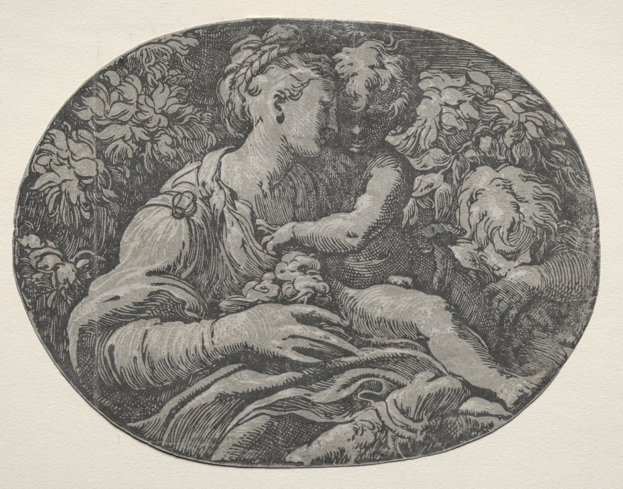 Virgin and Child with St. John by Antonio da Trento