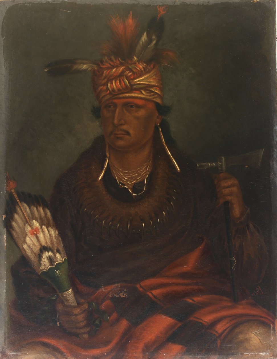 Chetan-woa-kutoa-mang (The Hawk Who Hunts Walking) by Antonion Zeno Shindler