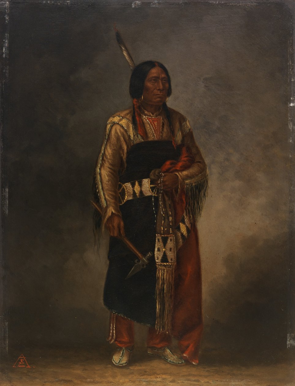 Mak-phe-ah-luta (Red Cloud) by Antonion Zeno Shindler