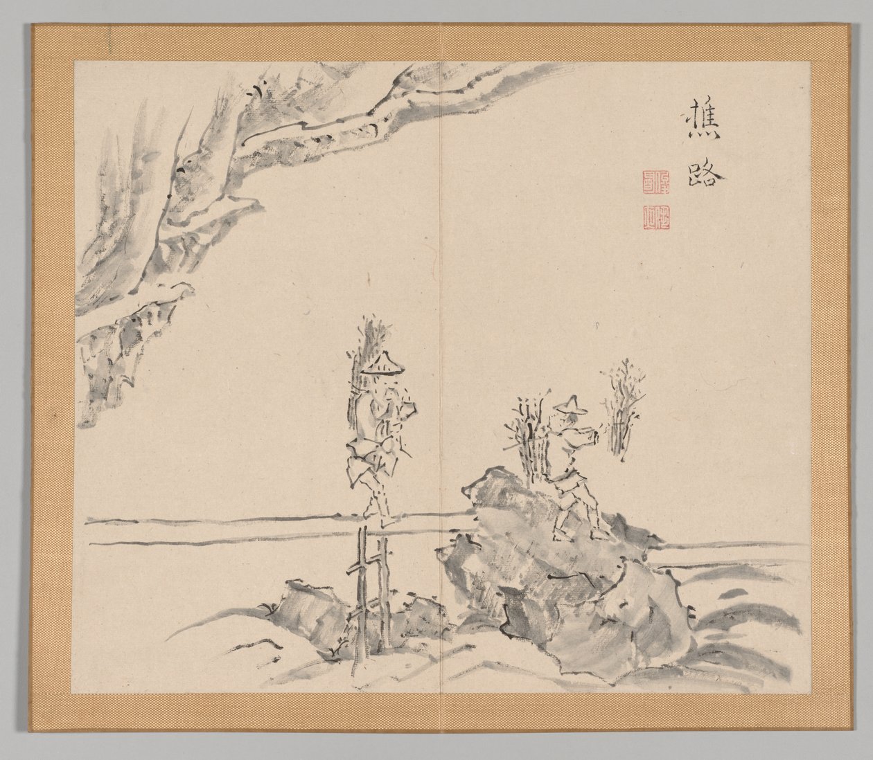 Reverberations of Taiga, Volume 1 (leaf 32) by Aoki Shukuya