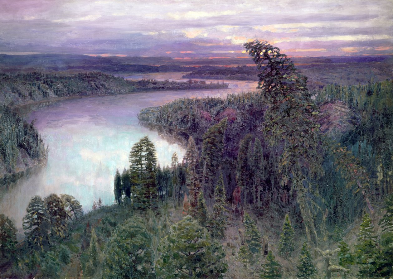 Siberia, 1894 by Apollinari Mikhailovich Vasnetsov