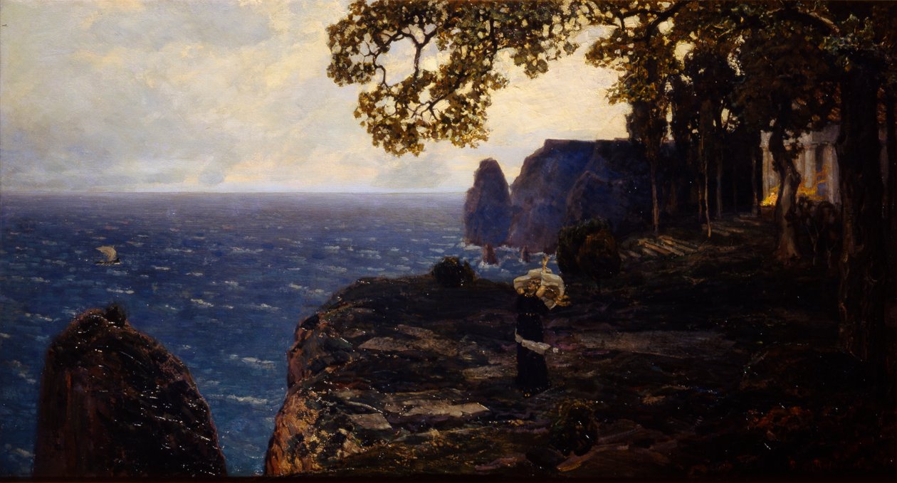Iphigenia in Tauris by Apollinari Mikhailovich Vasnetsov