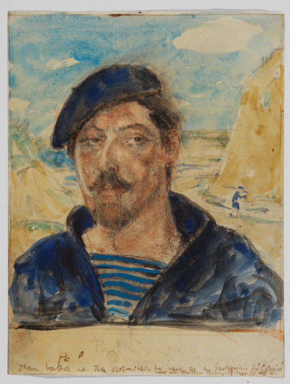 Portrait of Paul Gauguin by Archibald Standish Hartrick