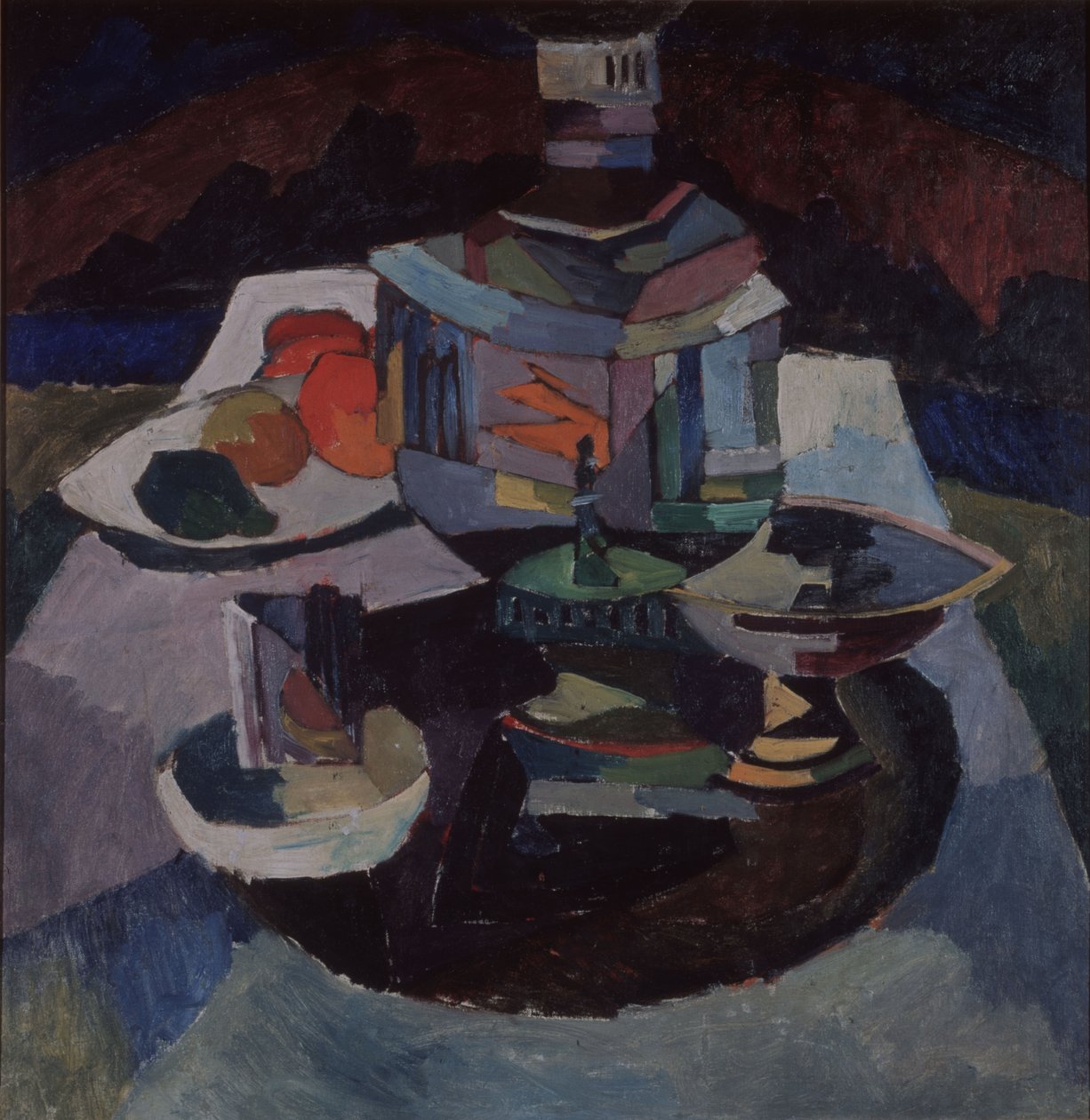 Still Life with a Samovar by Aristarkh Vasilievic Lentulov