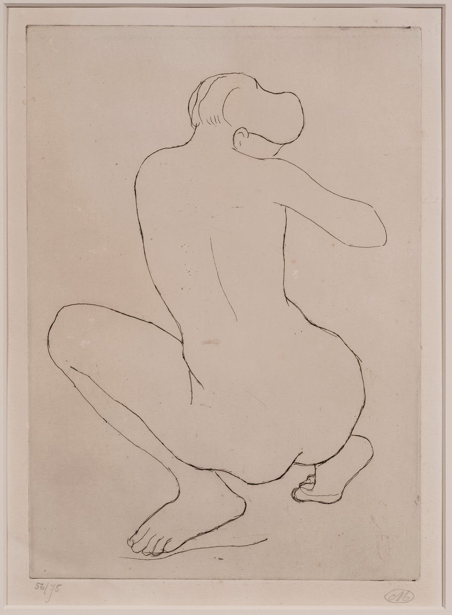 Crouching Woman by Aristide Maillol