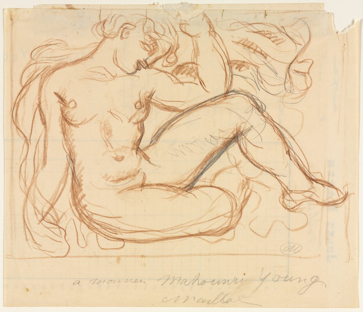 Nude Study by Aristide Maillol