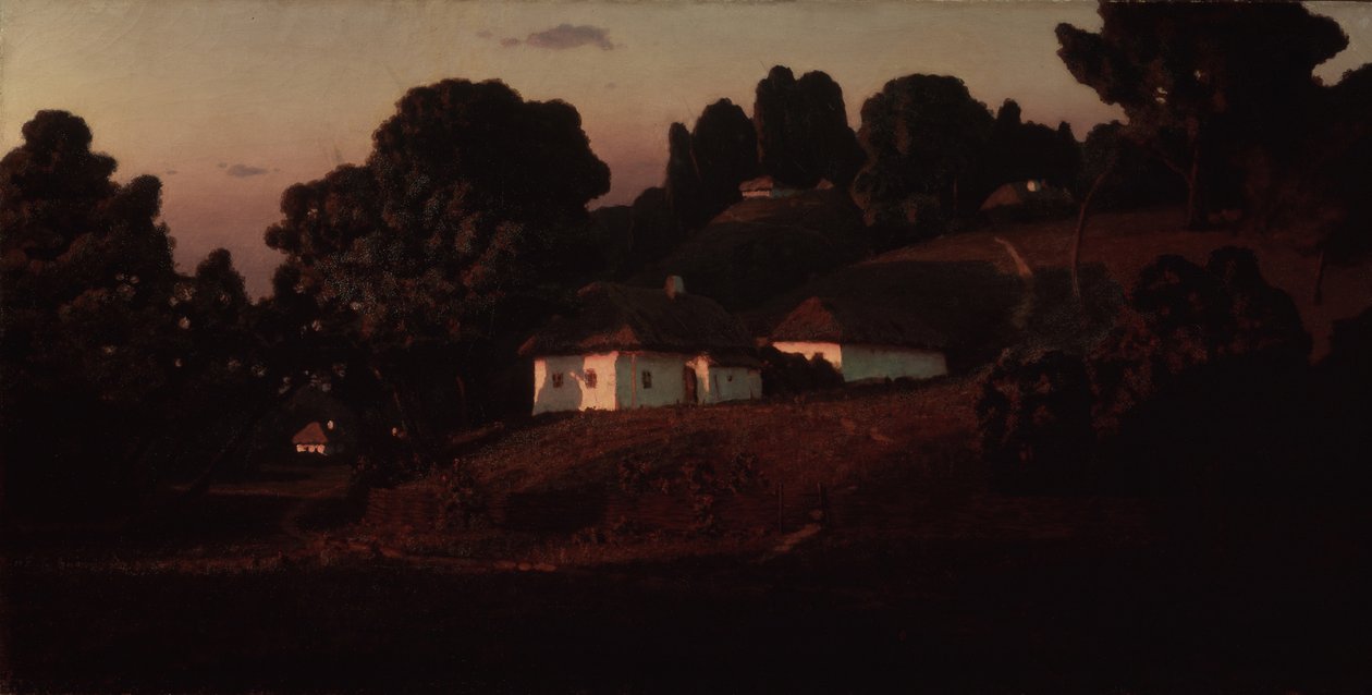 Evening at the Ukraine, 1878 by Arkhip Ivanovich Kuindzhi