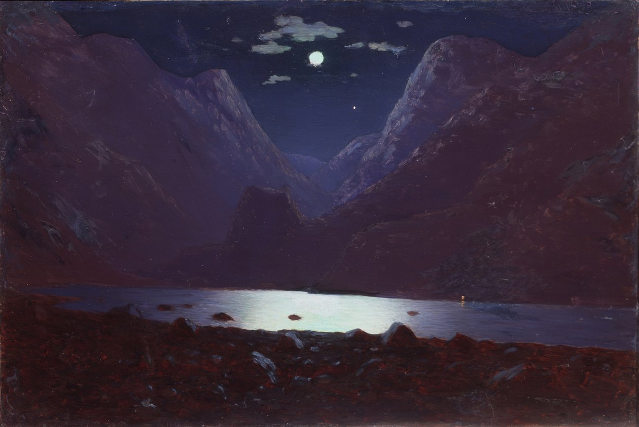 The Darial Gorge by Arkhip Ivanovich Kuindzhi