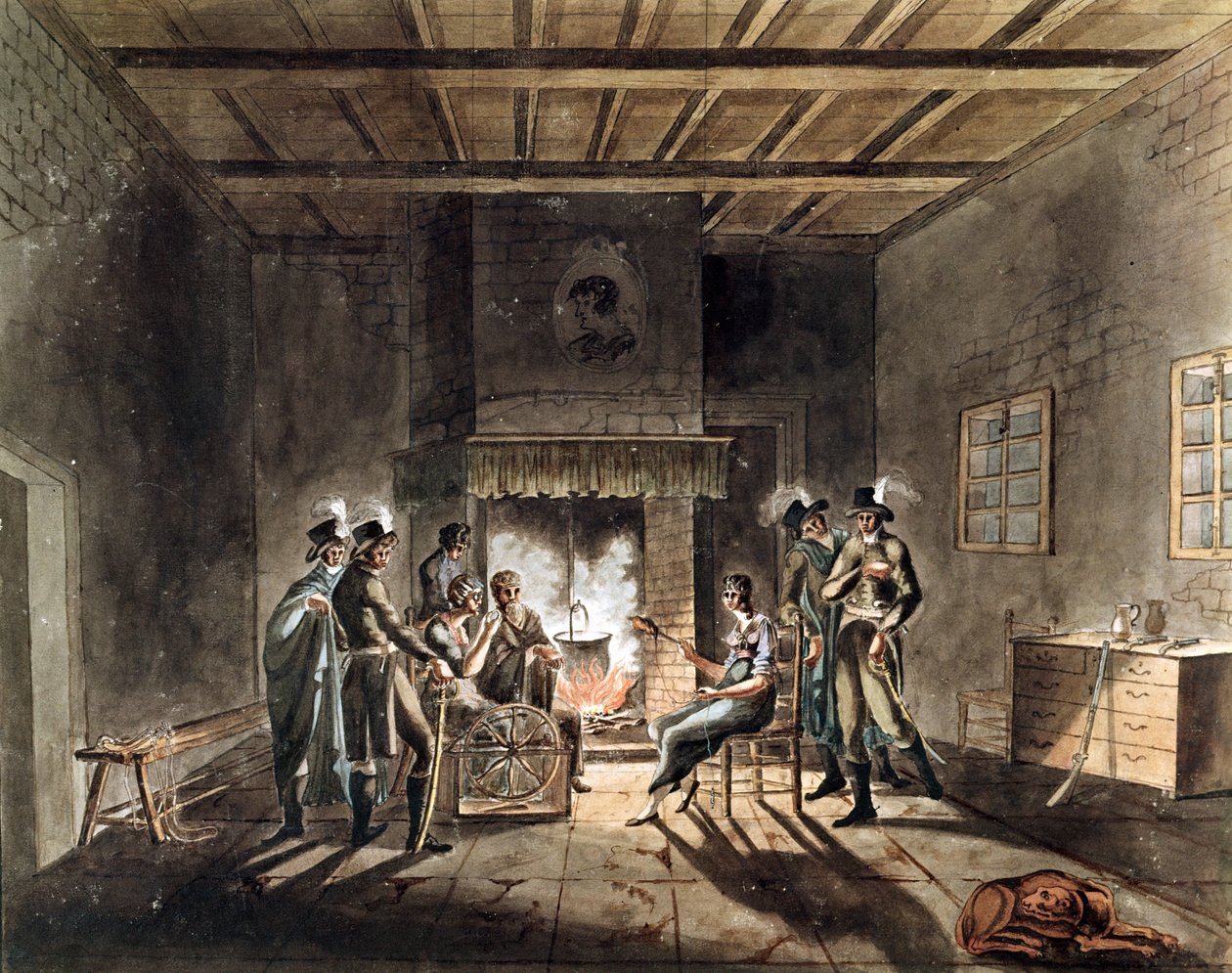The Conspirators of the Cadoudal Affair, c.1804 by Armand de Polignac